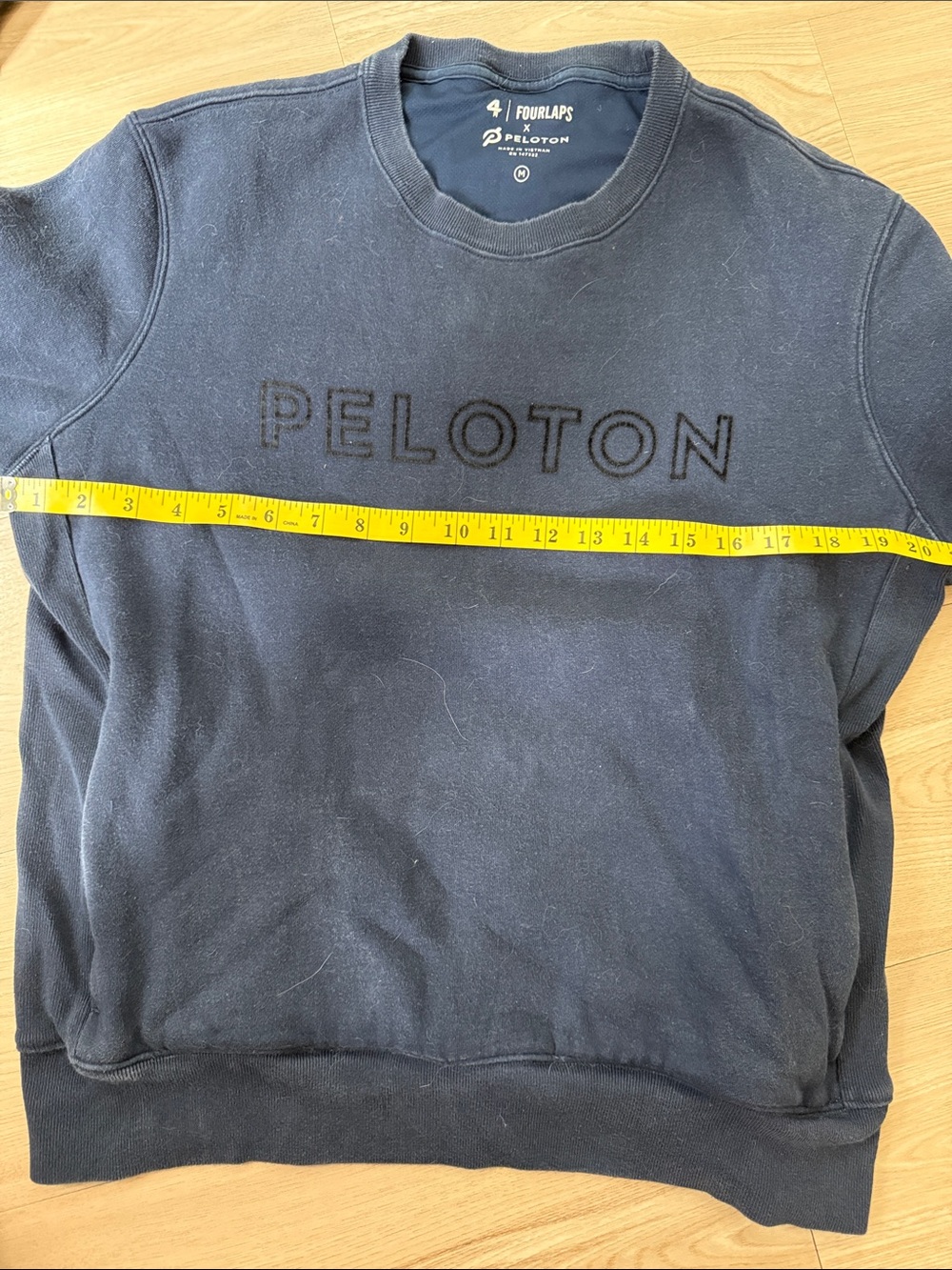Peloton Men's Dark Navy Crewneck Pullover